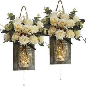 Artificial Flowers with LED Modern